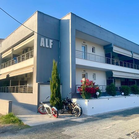 Ferienwohnung Alf Leptokaryá Exterior foto