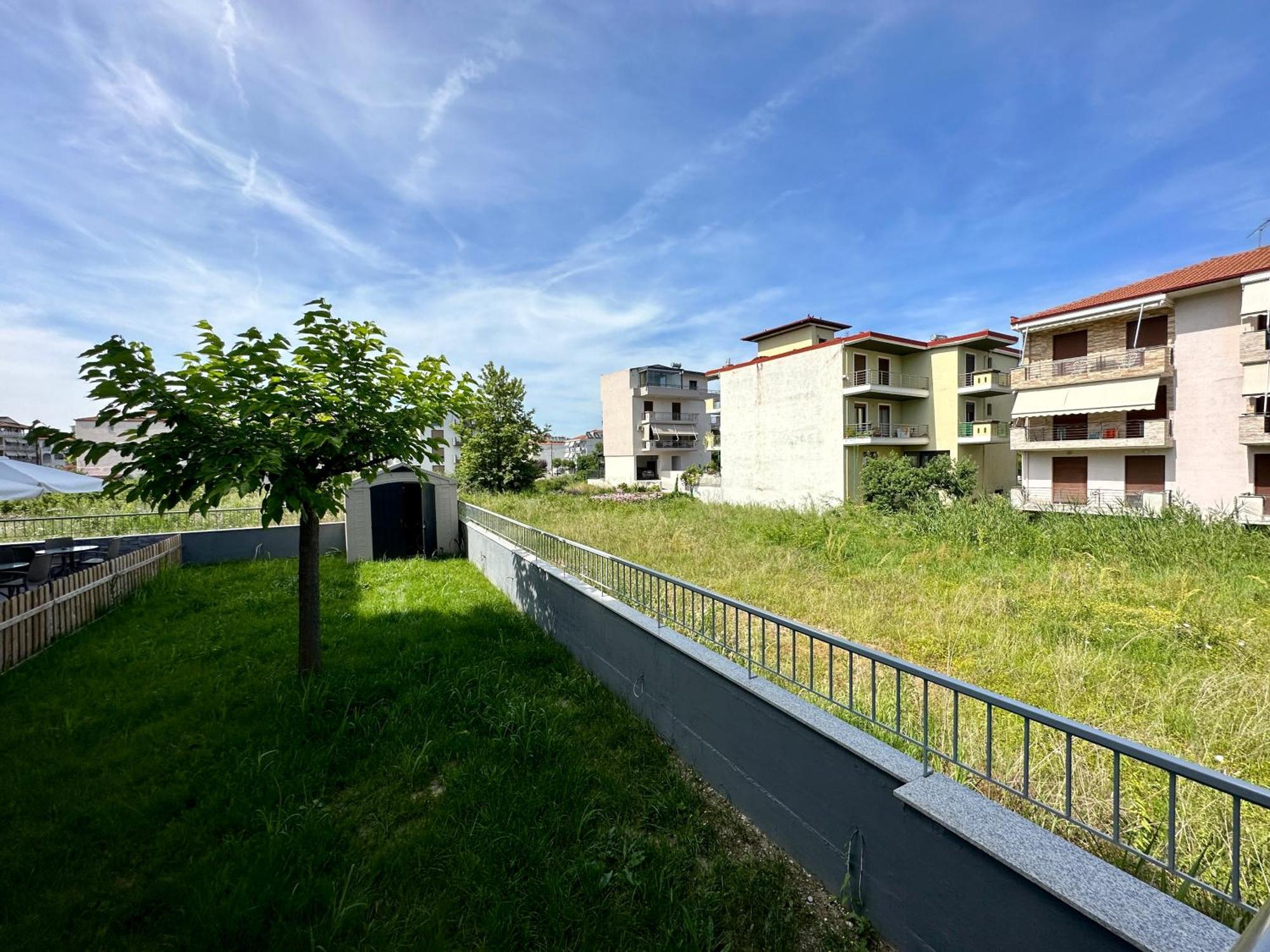 Ferienwohnung Alf Leptokaryá Exterior foto
