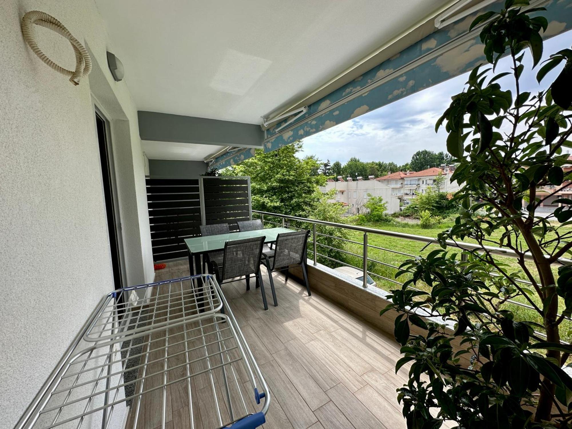 Ferienwohnung Alf Leptokaryá Exterior foto